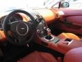 2011 Aston Martin V12 Vantage Chancellor Red Interior Prime Interior Photo