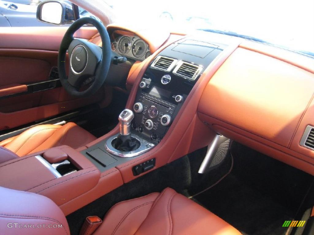 2011 Aston Martin V12 Vantage Coupe Chancellor Red Dashboard Photo #45136683