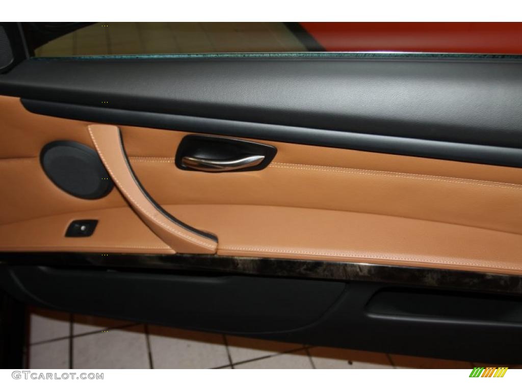 2008 3 Series 328i Convertible - Jet Black / Saddle Brown/Black photo #32