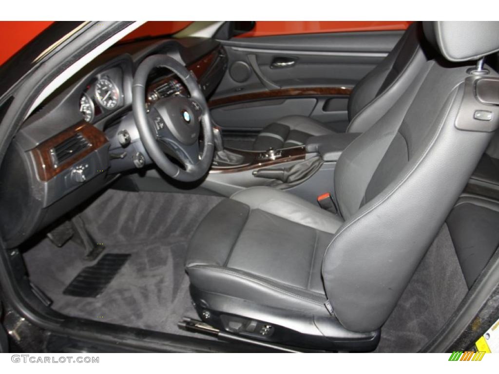 Black Interior 2010 BMW 3 Series 328i Coupe Photo #45137151
