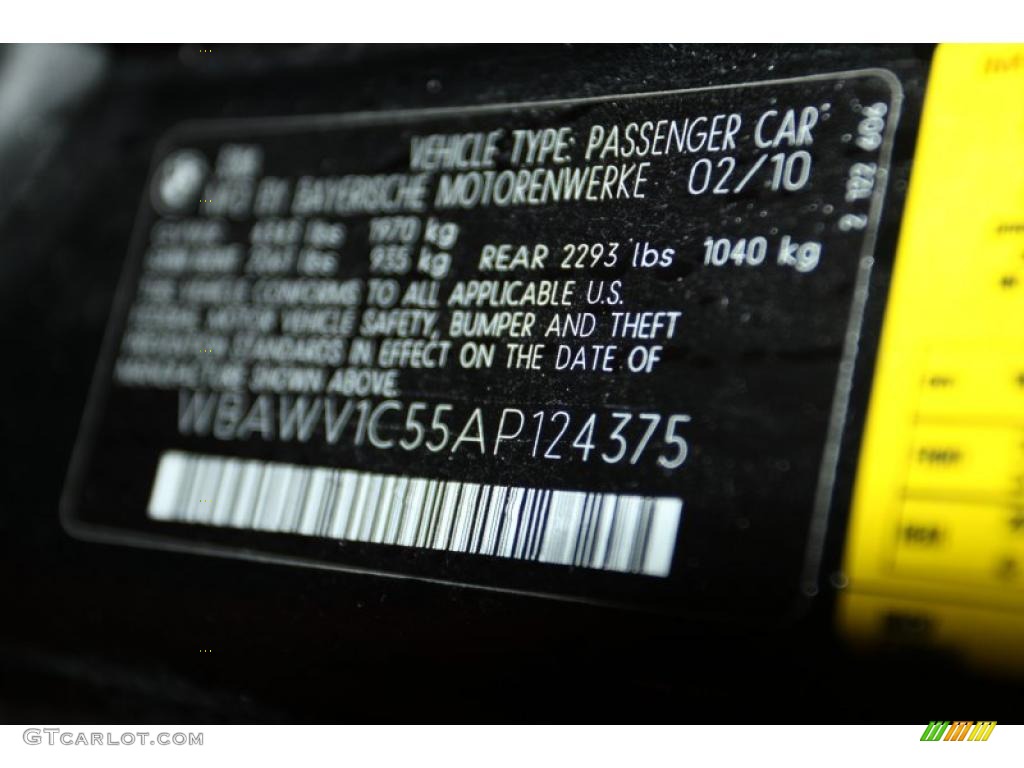 2010 3 Series 328i Coupe - Jet Black / Black photo #8