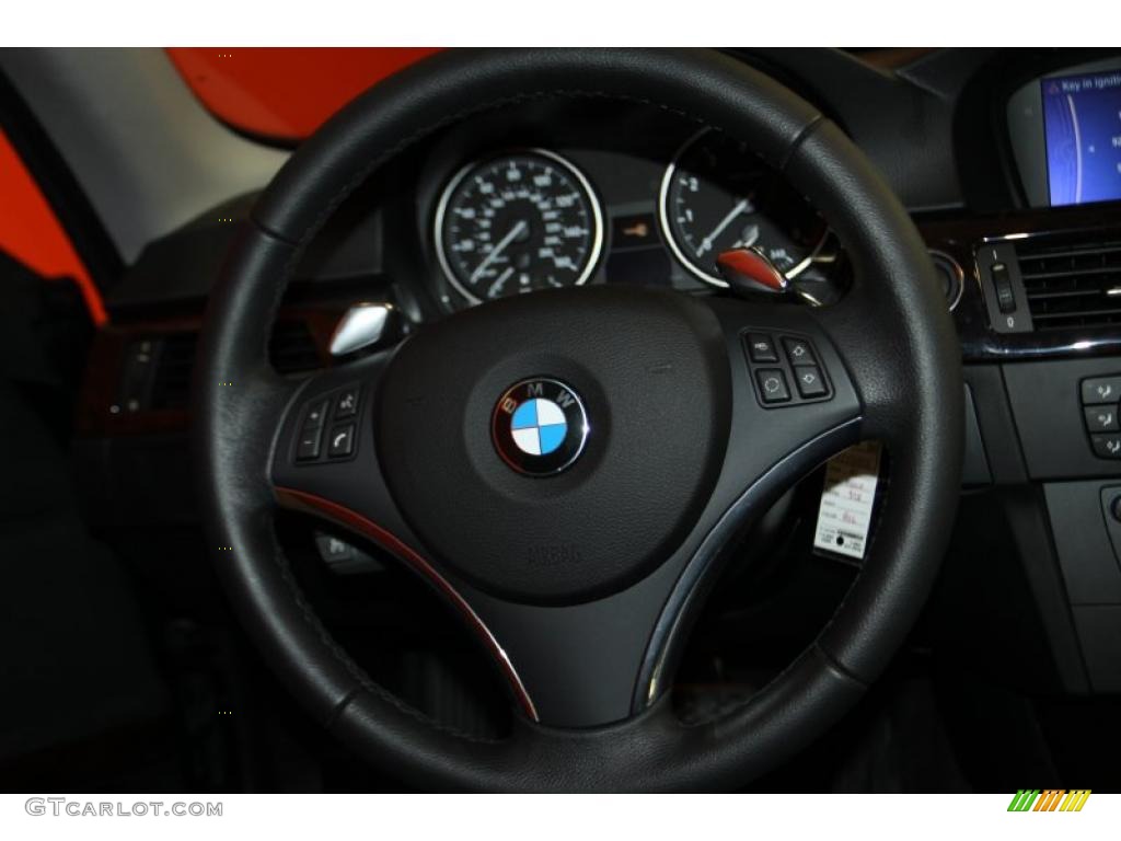 2010 3 Series 328i Coupe - Jet Black / Black photo #9