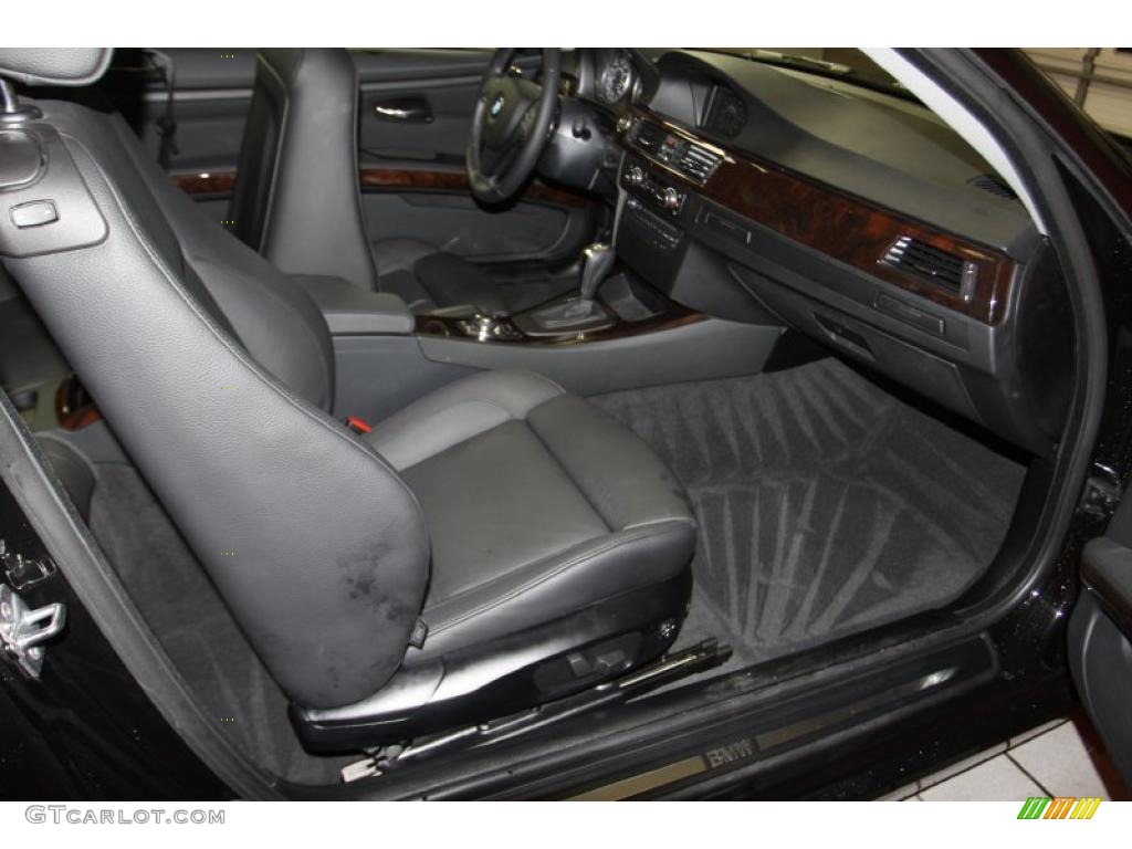 2010 3 Series 328i Coupe - Jet Black / Black photo #29