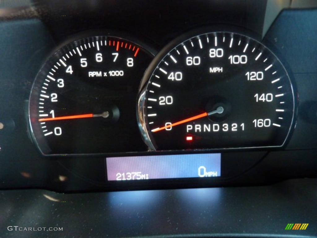 2009 Cadillac DTS Standard DTS Model Gauges Photo #45138139