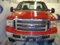 2006 Red Clearcoat Ford F350 Super Duty XLT Regular Cab 4x4  photo #2
