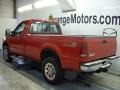 2006 Red Clearcoat Ford F350 Super Duty XLT Regular Cab 4x4  photo #7