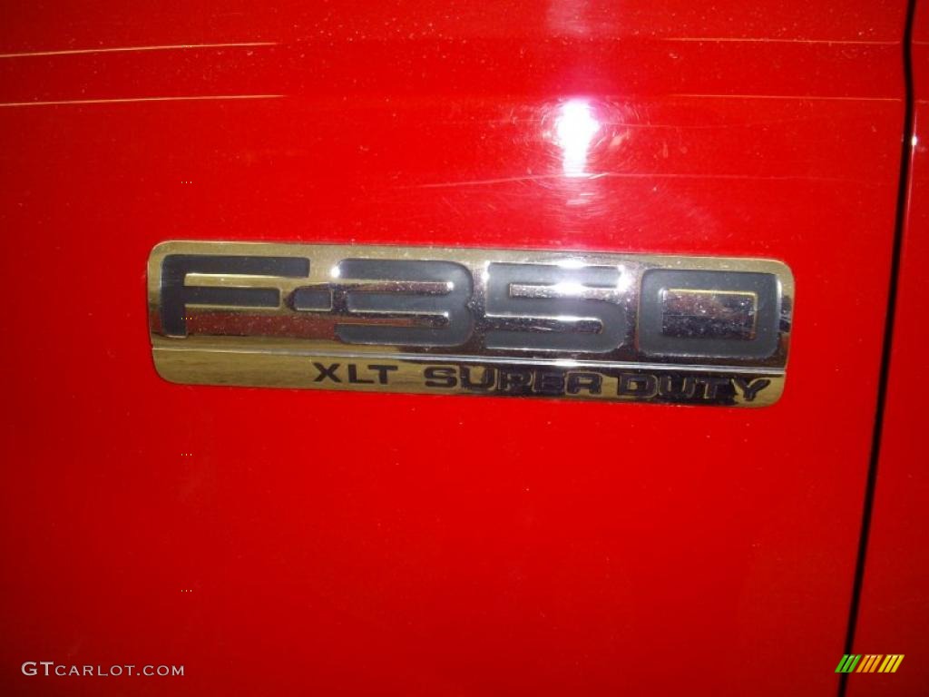 2006 Ford F350 Super Duty XLT Regular Cab 4x4 Marks and Logos Photo #45138907