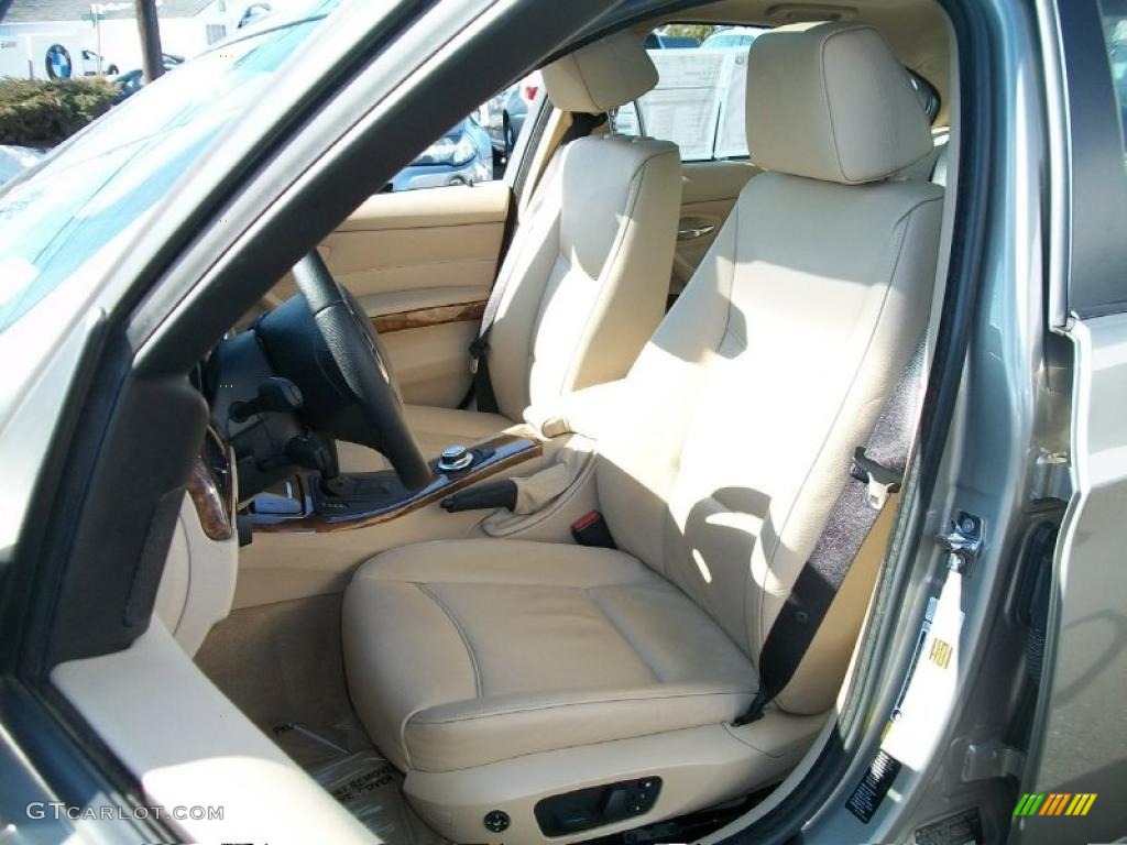 2008 3 Series 328xi Sedan - Platinum Bronze Metallic / Beige Dakota Leather photo #13