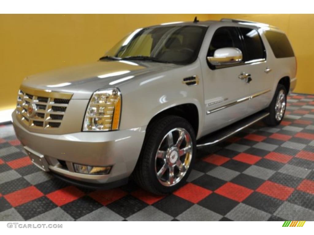 Gold Mist 2009 Cadillac Escalade ESV AWD Exterior Photo #45144059