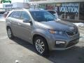 2011 Titanium Silver Kia Sorento SX V6 AWD  photo #1