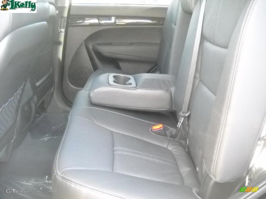 Black Interior 2011 Kia Sorento EX V6 AWD Photo #45146075