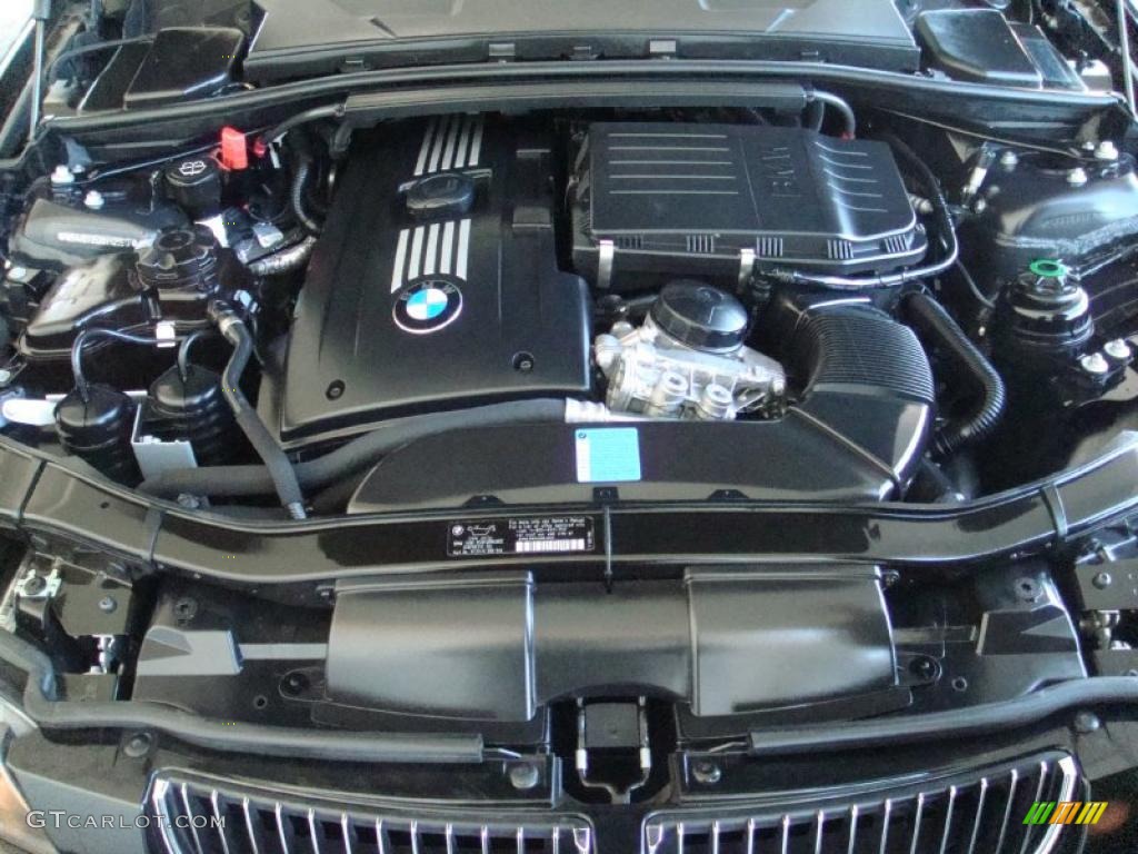 2008 3 Series 335i Sedan - Black Sapphire Metallic / Oyster photo #29