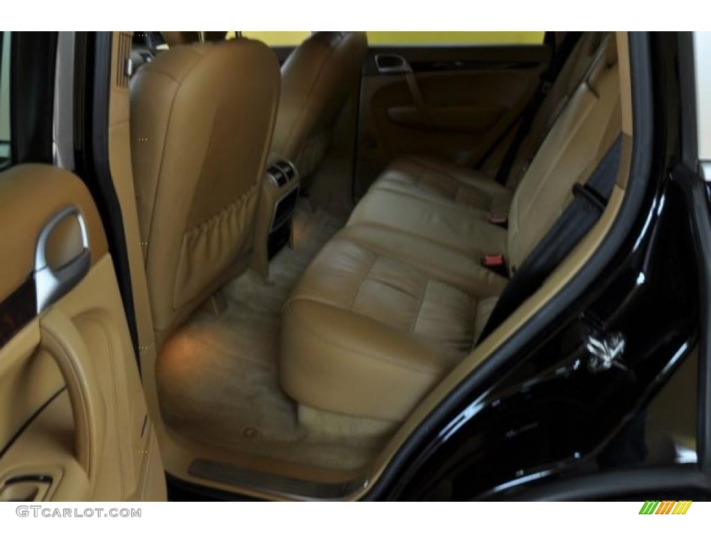 Havanna/Sand Beige Interior 2005 Porsche Cayenne Turbo Photo #45148523