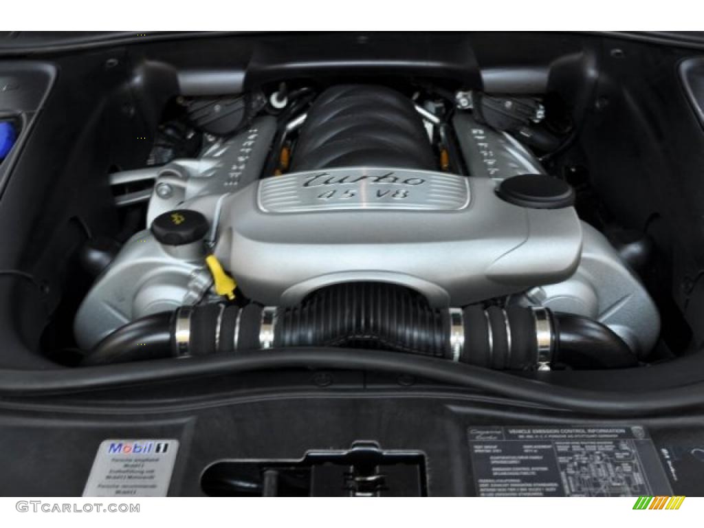 2005 Porsche Cayenne Turbo 4.5L Twin-Turbocharged DOHC 32V V8 Engine Photo #45148591