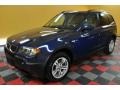 2005 Mystic Blue Metallic BMW X3 3.0i  photo #2