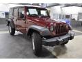 2011 Deep Cherry Red Jeep Wrangler Unlimited Sport 4x4  photo #4