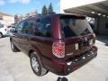 2007 Dark Cherry Pearl Honda Pilot EX-L 4WD  photo #2