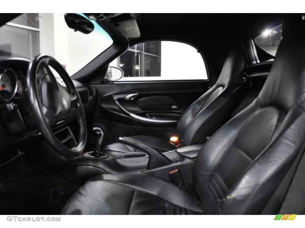 Black Interior 2000 Porsche Boxster S Photo #45150615