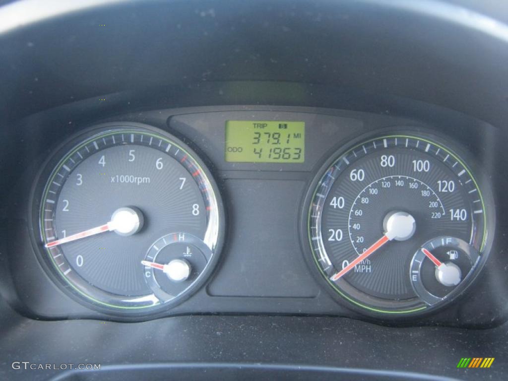 2008 Kia Rio Rio5 LX Hatchback Gauges Photo #45150645