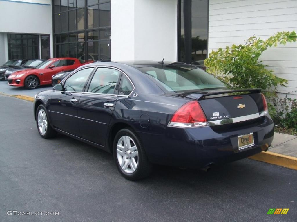 2007 Impala LTZ - Imperial Blue Metallic / Gray photo #2