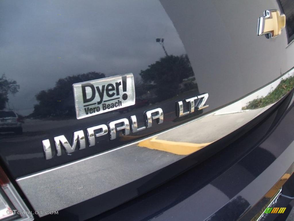 2007 Impala LTZ - Imperial Blue Metallic / Gray photo #4