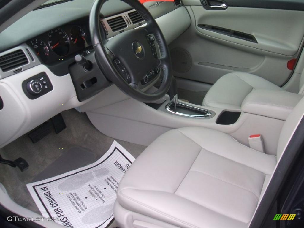 2007 Impala LTZ - Imperial Blue Metallic / Gray photo #7