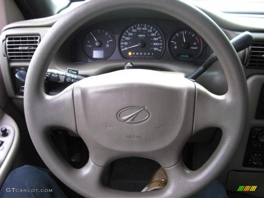 2003 Oldsmobile Silhouette GL Beige Steering Wheel Photo #45150823