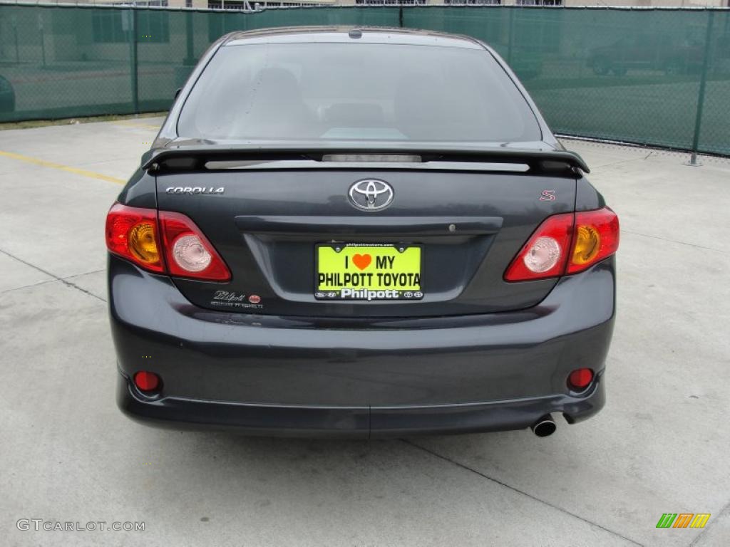 2010 Corolla  - Magnetic Gray Metallic / Ash photo #4