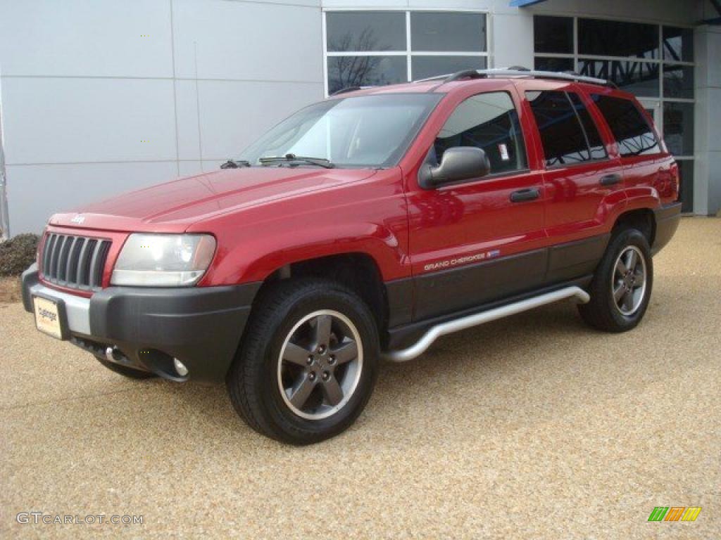 Inferno Red Pearl 2004 Jeep Grand Cherokee Freedom Edition 4x4 Exterior Photo #45151375