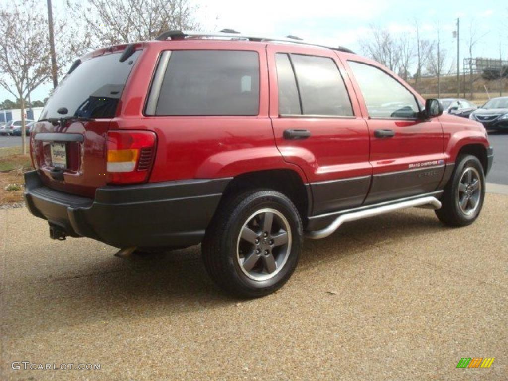 Inferno Red Pearl 2004 Jeep Grand Cherokee Freedom Edition 4x4 Exterior Photo #45151435