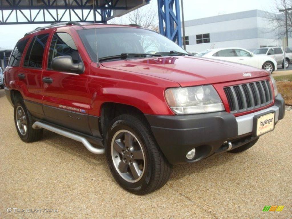 Inferno Red Pearl 2004 Jeep Grand Cherokee Freedom Edition 4x4 Exterior Photo #45151463
