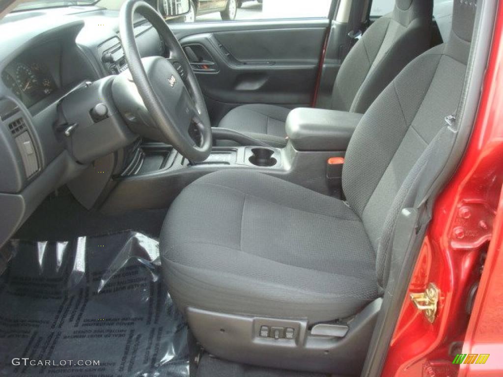 Dark Slate Gray Interior 2004 Jeep Grand Cherokee Freedom Edition 4x4 Photo #45151499