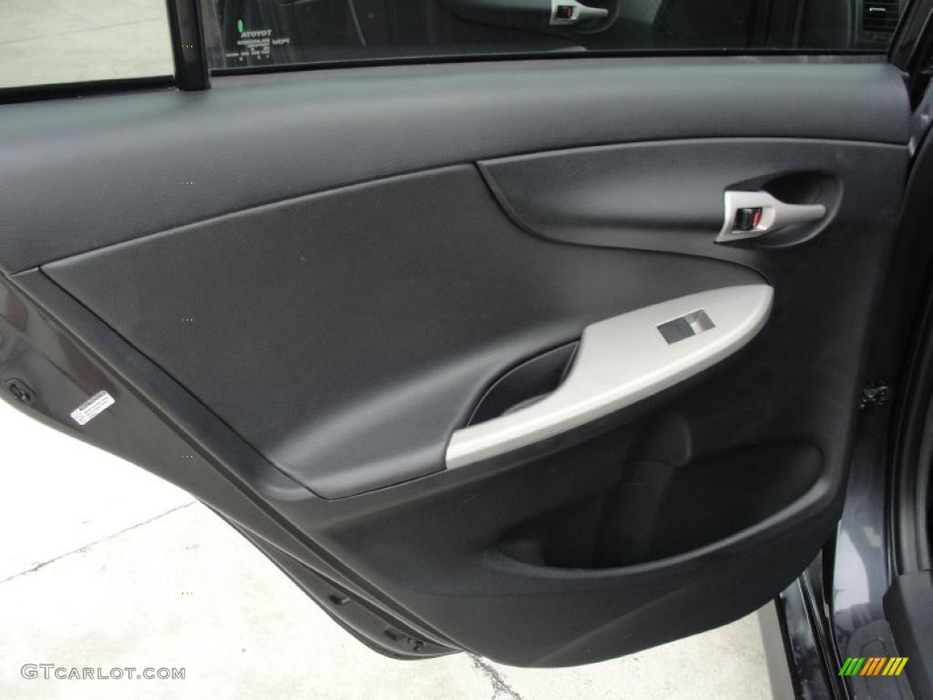 2010 Corolla  - Magnetic Gray Metallic / Ash photo #29