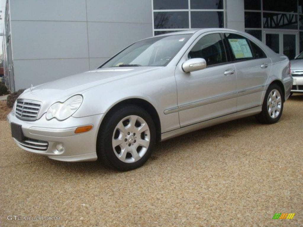 Iridium Silver Metallic 2005 Mercedes-Benz C 320 Sedan Exterior Photo #45152179
