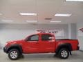 2007 Radiant Red Toyota Tacoma V6 PreRunner Double Cab  photo #3