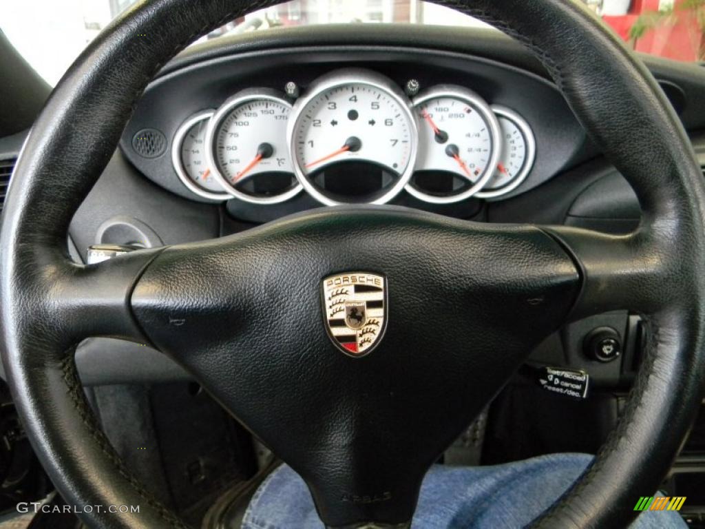 1999 911 Carrera 4 Coupe - Black / Black photo #22