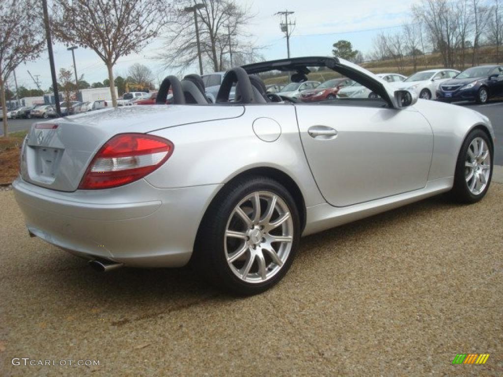 Iridium Silver Metallic 2005 Mercedes-Benz SLK 350 Roadster Exterior Photo #45155764