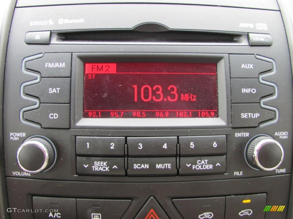 2011 Kia Sorento LX AWD Controls Photo #45155916