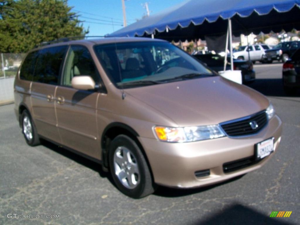 Mesa Beige 2001 Honda Odyssey EX Exterior Photo #45156012