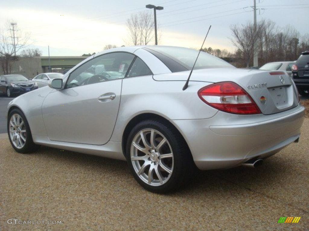 Iridium Silver Metallic 2005 Mercedes-Benz SLK 350 Roadster Exterior Photo #45156016