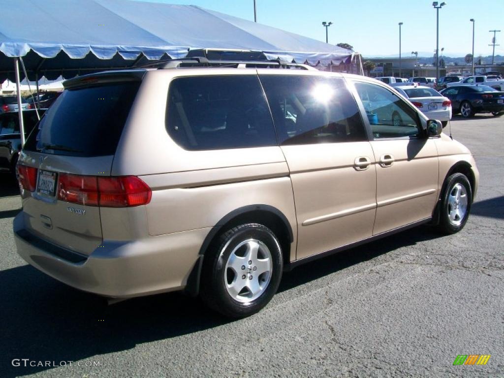 Mesa Beige 2001 Honda Odyssey EX Exterior Photo #45156048