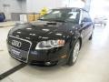 Brilliant Black 2007 Audi A4 2.0T quattro Cabriolet