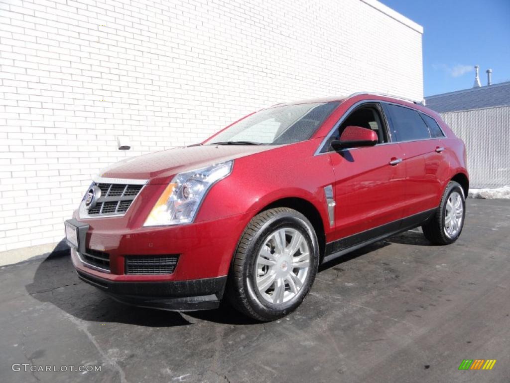 Crystal Red Tintcoat 2011 Cadillac SRX FWD Exterior Photo #45156776