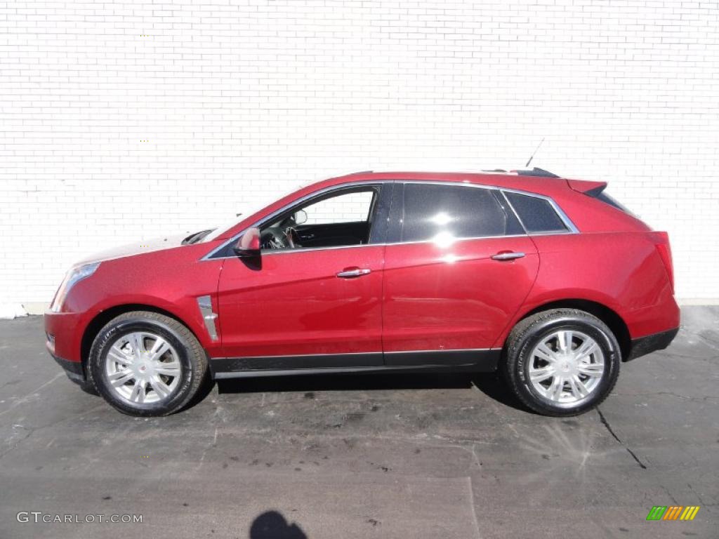 Crystal Red Tintcoat 2011 Cadillac SRX FWD Exterior Photo #45156792