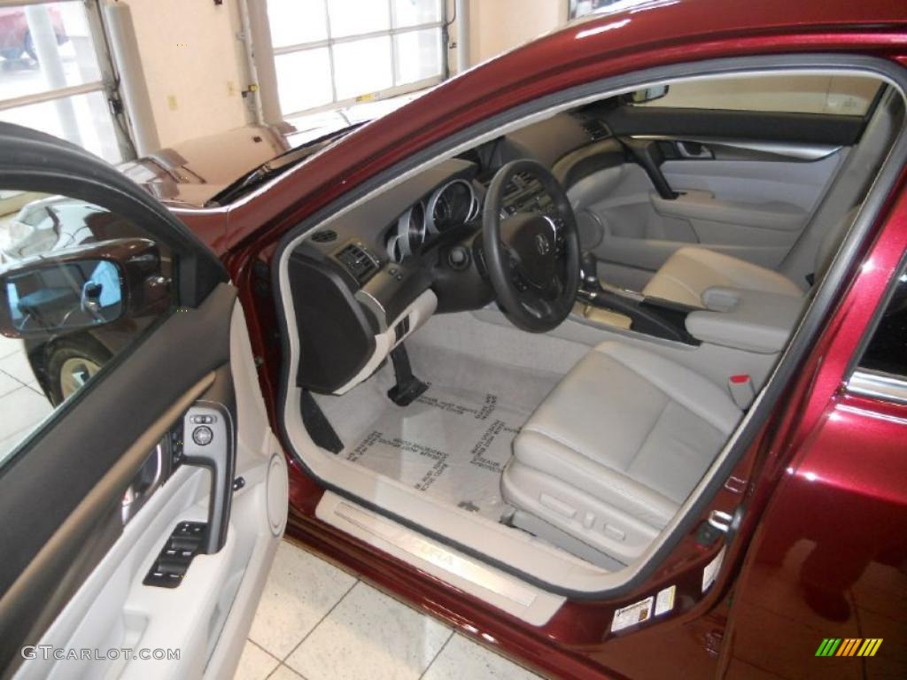 Taupe Interior 2010 Acura TL 3.5 Technology Photo #45156828