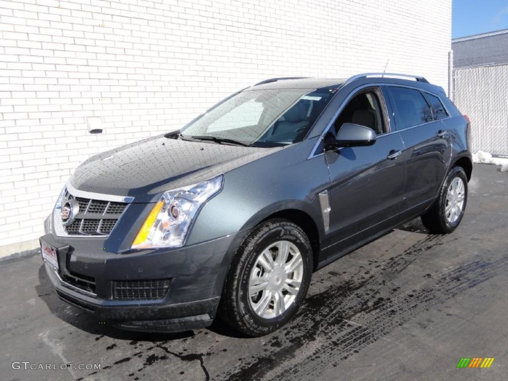 Gray Flannel Metallic 2011 Cadillac SRX FWD Exterior Photo #45157120