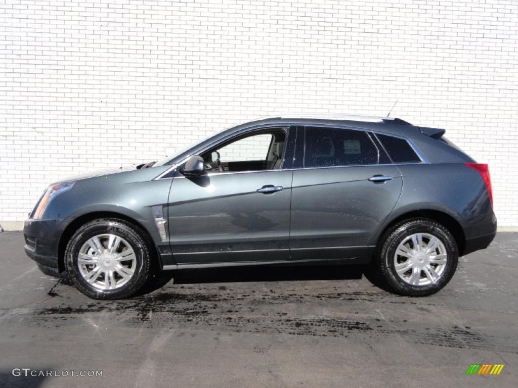 Gray Flannel Metallic 2011 Cadillac SRX FWD Exterior Photo #45157152