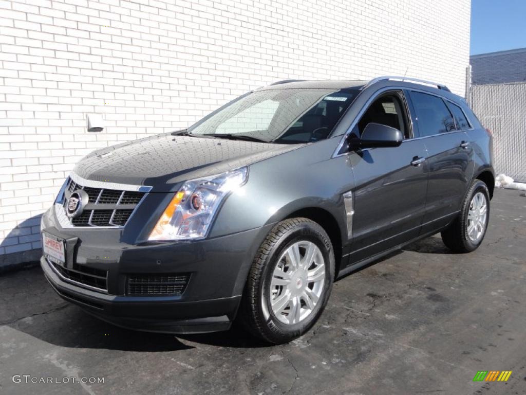 2011 SRX 4 V6 AWD - Gray Flannel Metallic / Ebony/Titanium photo #1