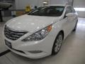 2011 Pearl White Hyundai Sonata SE  photo #1