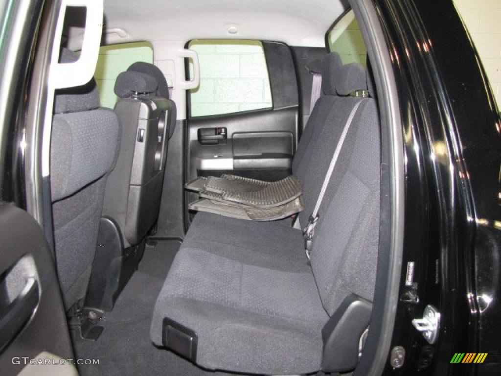 Black Interior 2008 Toyota Tundra Double Cab 4x4 Photo #45157540